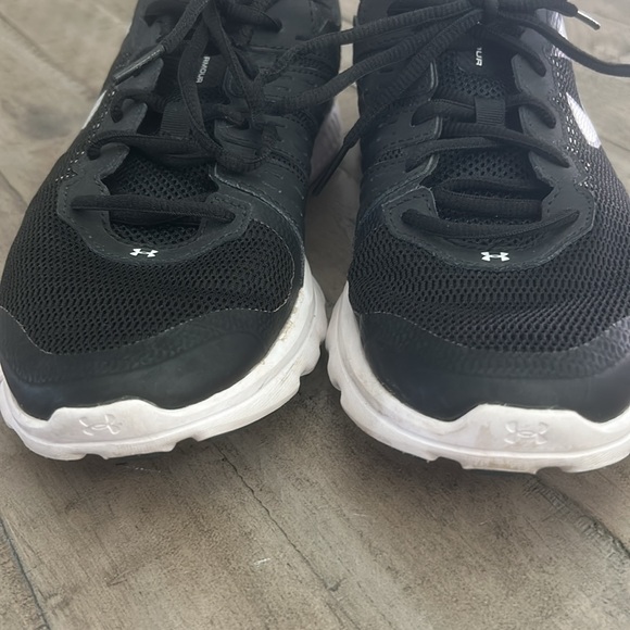 UNDER ARMOUR MICRO G Sneakers SPEED SWIFT I WILL Lightweight Black/White size 8 - Picture 6 of 10